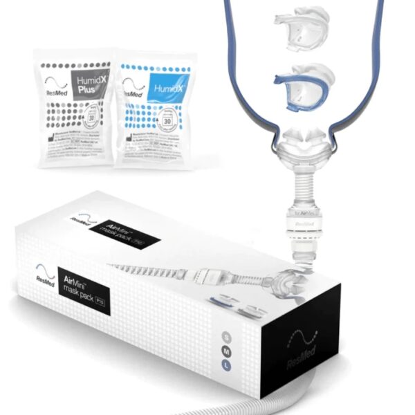 ResMed AirMini Mask Pack P10 (Mascarilla P10, Manguera y Conector)